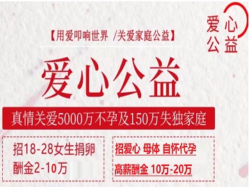 宜兴捐卵助孕生子 爱心志愿者招募